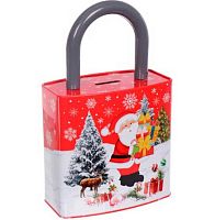 УЦЕНКА Копилка "Настроение праздника" 16*9*26см 205-655