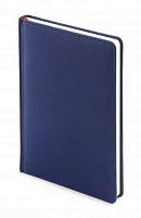 Ежедневник н/д А5+ 136л. BV кож.зам. "Velvet" 3-115/18 т.-синий