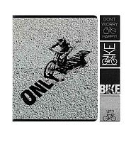 Тетрадь 48л. (клетка) КОКОС "Bike" 252880 мел.карт.,глянц.лам.,тисн."холст",асс.