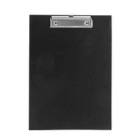 Клипборд А4 EK Classic 754 чёрный,карт.+б/в,2,0мм,факт.песок