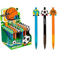 Ручка авт. масл. шар. deVENTE "Football Winner" 5070625 синяя,0,7мм,подар.с декор.эл.,асс.