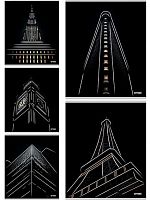 Тетрадь 48л. (клетка) Проф-Пресс "Городской минимализм" Т48-5337 твин-лак,цв.мел.обл.,асс.