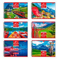 Альбом для рис.40л. SVETOCH спираль "Класс. Давайте отдохнём" 000246 100г/м2,асс.