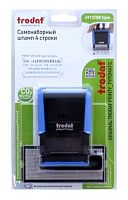 Штамп самонаб. Trodat 4912 (43210) 4стр. синий