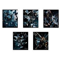 Тетрадь 48л. (клетка) EK "Glass Butterflies" 63315 выб.уф-лак,мат.лам.,асс.