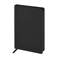 Ежедневник 2026г. А5 168л. BV кож.зам. "Megapolis color" 3-807/04 чёрный,soft touch,беж.бум.