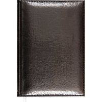 Бизнес-блокнот А4  60л. ATTOMEX кож.зам. "Visa" 2056449 чёрный,клетка,поролон,бел.бум.