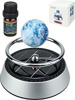 Ароматизатор д/авто на солн.батарее Миленд "Планета" АТ-2427 свеж.-цитрус,8*7см