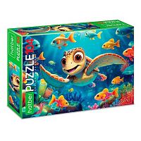Пазлы  104 ХАТ А4 ECO "Подводные приключения" 35540