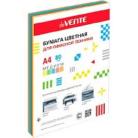 Бумага А4 д/офисной техники deVENTE 250л. 5цв. медиум 2072806