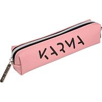 Пенал-косметичка deVENTE 210*40*40 "Karma" 7020541 (40предм.) прямоуг.,кож.зам.,на молн.