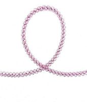 Мишура №7 розовый перламутр d=45мм,длина 2м,"Елочка"