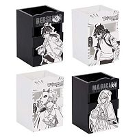 Подставка-стакан д/пиш.принадл. КОКОС Chen Yu "Аниме" 231008 дерево,асс.