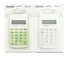 Калькулятор карм.  8разр. Renzdo DC-445/DA-10 цв.асс.,115*67*6мм,блист.