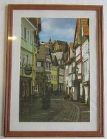 Фоторамка Сосна Питер 25*35 3N04 красное дерево,ширина багета-16мм