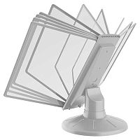 Демосистема настольная А4 10панел. OfficeSpace 367782 серая,вращ.