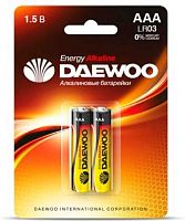 Батарейка Daewoo LR03 Energy Alkaline 2021 BL-2
