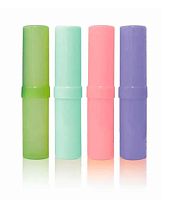 Пенал-тубус пластик. ПЧЕЛКА ПТП-1 "Нежный микс"