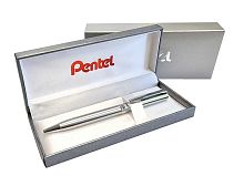 Ручка подар.шар. Pentel B810-CEBSET синяя,0,8мм,подар.футляр