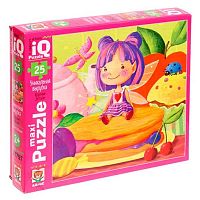 Пазл-макси IQ 25эл. АЙРИС "Фея-сладкоежка" 27797 32*32см (2+)
