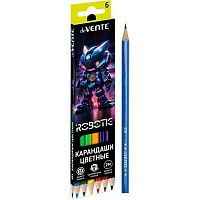 Карандаши  6цв. deVENTE "Robotic" 5021539 шестигр.,2М,диаметр гриф.2,8мм,к/к