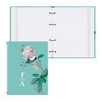 Тетрадь на кольцах 120л. (клетка) BG "Flower art" 11359 мат.лам.