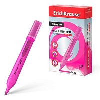 Маркер текст. EK VisioLine V-14 Неон 56029 розовый,жидкие чернила,скош.,0,6-4,0мм