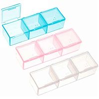 Таблетница "Vostokdom" 932-406 3ячейки