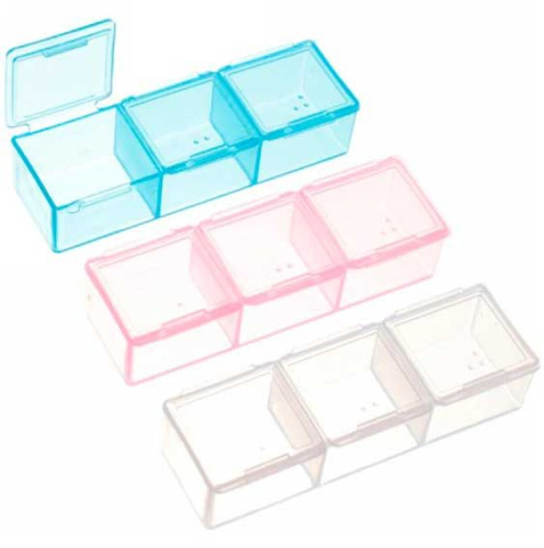 Таблетница "Vostokdom" 932-406 3ячейки Таблетница "Vostokdom" 932-406 3ячейки