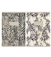 Тетрадь 80л. (клетка) А4 Полином "Animal print" 25032 мел.карт.,софт-тач-лак.