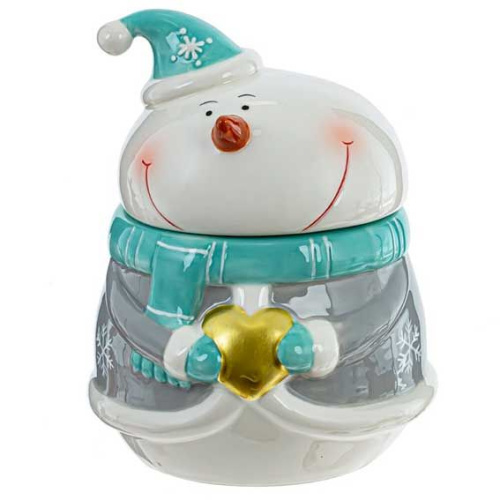 Конфетница 650мл REMECO "Снеговик: Сердце Зимы" 812119 керамика Конфетница 650мл REMECO "Снеговик: Сердце Зимы" 812119 керамика