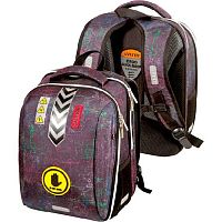 Ранец deVENTE "Cool. Do Not Enter" 39*30*19см 7033029 жёст.,эргоном.вентил.спинка,уплотн.спинка,900г