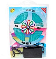 Гирлянда д/дома Лента светодиод. Neon 5м*10мм,600л.,LED,1реж.,голубой 725-908