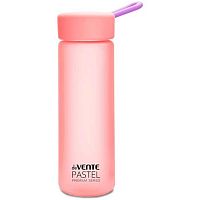 Бутылка пластик. 500мл deVENTE "Pastel" 8090939 пастел.розов.c сирен.петелькой