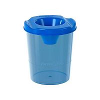 Стакан-непроливайка EK "Vivid" 64886 синий,тонированный