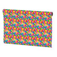 Бумага упак. 70*100см ЧУДО ПРАЗДНИК "Воздушные шарики" глянц. (1лист в рулоне) WP-113261-HB8