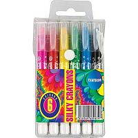 Мелки пастельные  6цв. CENTRUM 88987 дл.80мм,диам.13мм,ПВХ уп.
