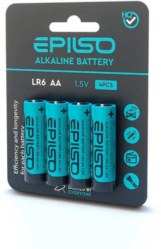 Батарейка EPILSO LR6/AA 4 Blister Card 1.5V (БП-00000318)
