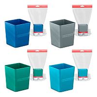 Подставка д/пиш.принадл. EK "Base. Ice Metallic" 55815 асс.