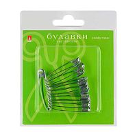 Булавки английские АЛЬТ Hobby Time 2-681/05 серебро,метал.,размер 3 (12шт)