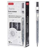 Ручка гелевая ХАТ "Aura" GP_091118 серебро,0,8мм