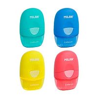 Ластик MILAN 4900116Capsule с щеточкой