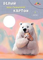 Картон белый мелов. двухстор. А4  7л. АППЛИКА "Милые друзья" С0261-29