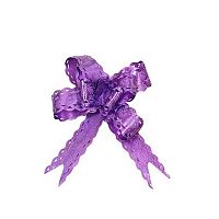 Бант-бабочка 1,8см Фиолетовый ажурный,рис. Р0939-23