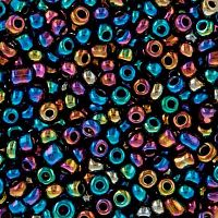 Бисер Zlatka GR 08/0 (0401-0410) 10гр. №0409 бензиновый