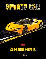 Дневник 1-4кл. ХАТ тв.обл. "Sport car" 31149 глянц.лам.,запечат.форзац,со справ.инф.