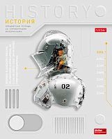 Тетрадь предм. 48л. ХАТ "Техно-История" 36026 выб.лак,интер.справ.инф. (клетка)