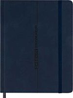 Дневник 1-11кл. Проф-Пресс тв.обл. "Впечатление. Синий" Д48-9675 кож.зам.,термотис.,беж.бл.