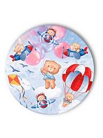Тарелка бум. Миленд "Мишки в полёте" 18см (6шт) ТМ-2125