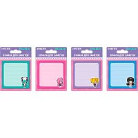 Кл.бумага д/заметок 75*75мм deVENTE  30л. "NicoNico:-)" 2010210 асс.